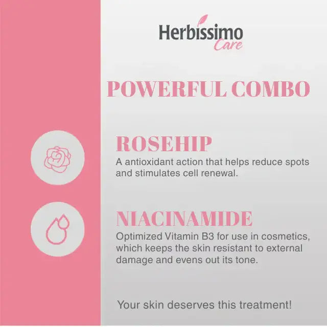 Herbíssimo Care Rosehip & Niacinamide Kit Benefits – Alcohol-Free Formula – Buy now at MKPBR.COM – Worldwide Shipping