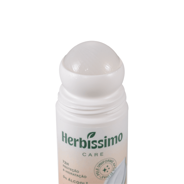 Herbíssimo Care Vanilla Roll-On Antiperspirant Deodorant 50 ml – top view – Buy now at MKPBR.COM – Worldwide Shipping