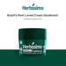 Herbíssimo Cream Deodorant Brazil Loved Item – Gentle Skin Protection – Buy now at MKPBR.COM – Worldwide Shipping