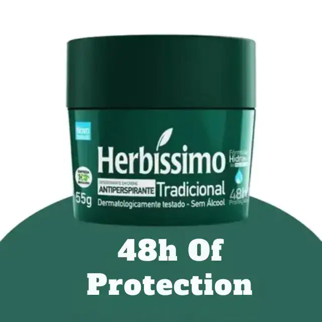 Herbíssimo Cream Deodorant Kit Application – Daily Freshness – Buy now at MKPBR.COM – Worldwide Shipping