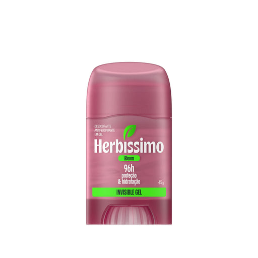 Herbíssimo Invisible Gel Bloom Antiperspirant Deodorant Stick 45 g – front view – Buy now at MKPBR.COM – Worldwide Shipping
