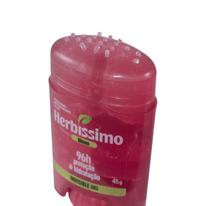 Herbíssimo Invisible Gel Bloom Antiperspirant Deodorant Stick 45 g – top view – Buy now at MKPBR.COM – Worldwide Shipping
