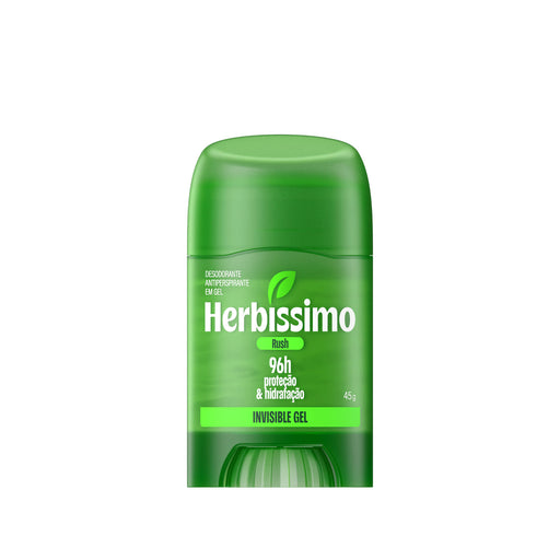 Herbíssimo Invisible Gel Rush Antiperspirant Deodorant Stick 45 g – front view – Buy now at MKPBR.COM – Worldwide Shipping