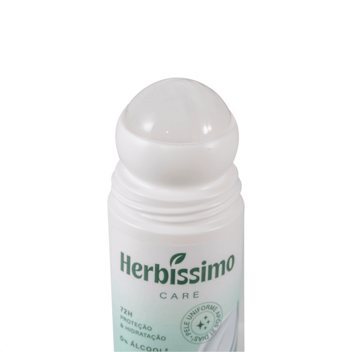 Herbíssimo Tradicional Roll-On Antiperspirant Deodorant 50 ml – top view – Buy now at MKPBR.COM – Worldwide Shipping