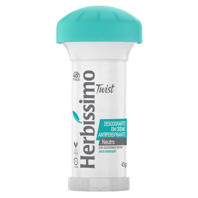 Herbíssimo Twist Antiperspirant 45g Neutro Variant – Buy now at MKPBR.COM – Worldwide Shipping