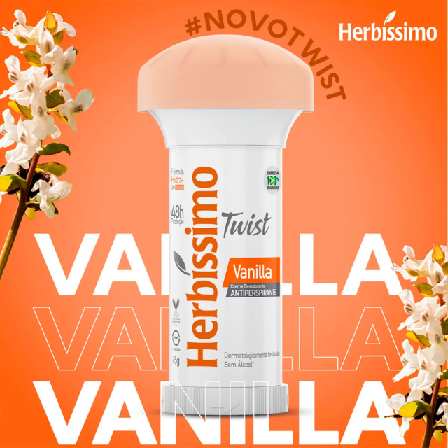 Herbíssimo Twist Antiperspirant 48h – Buy now at MKPBR.COM – Worldwide Shipping
