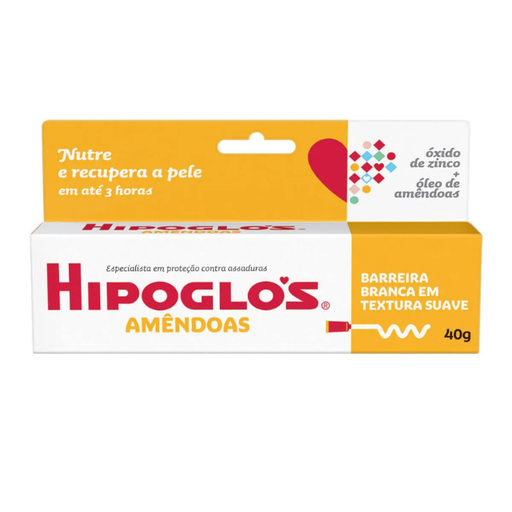 Hipoglós Amêndoas nappy rash relief with almond oil formula and pleasant scent – Buy now at MKPBR.COM – Worldwide Shipping