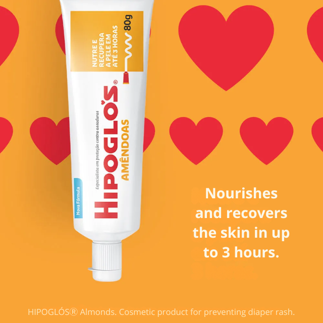 Hipoglós Amêndoas pediatric dermatologist tested cream tube for daily protection – Buy now at MKPBR.COM – Worldwide Shipping