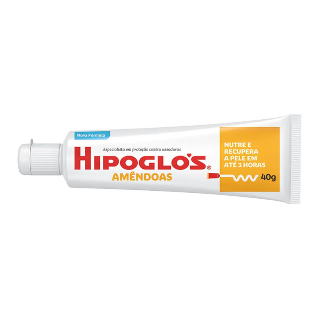 Hipoglós Amêndoas Vitamin Enriched Healing Barrier 40g 1.41oz portable travel size – Buy now at MKPBR.COM – Worldwide Shipping