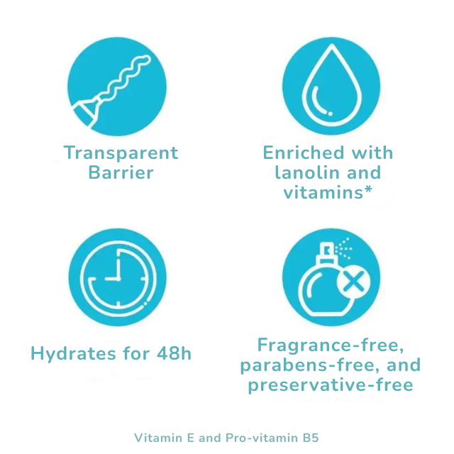 Hipoglós Transparente pediatric Pro-Vitamin B5 skincare tube for sensitive skin – Buy now at MKPBR.COM – Worldwide Shipping