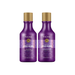 Inoar Speed Blond Kit Duo: Violet Toning Shampoo & Conditioner 8.45 fl oz each for blonde & gray hair – Buy now at MKPBR.COM – Worldwide Shipping