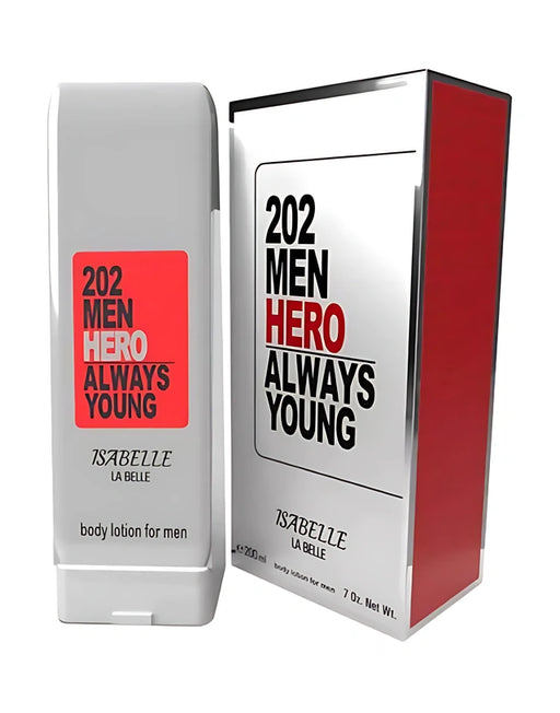 Isabelle La Belle 202 Men Hero Always Young Body Moisturizing Lotion 200ml (6.76 fl oz) bottle