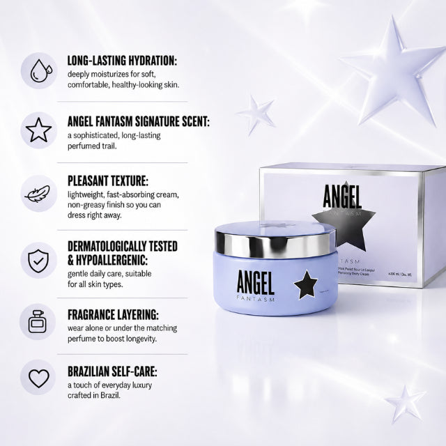 Isabelle La Belle Angel Fantasm Body Moisturizing Lotion 200ml Perfumed Body Cream – Buy now at MKPBR.COM – Worldwide Shipping