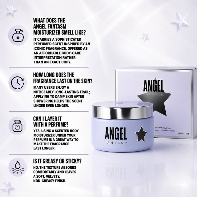 Isabelle La Belle Angel Fantasm Body Moisturizing Lotion Fast-Absorbing and Non-Greasy – Buy now at MKPBR.COM – Worldwide Shipping