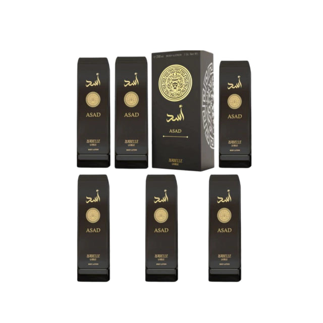 Isabelle La Belle Asad Body Lotion 6-Pack – Brazilian Body Care Set