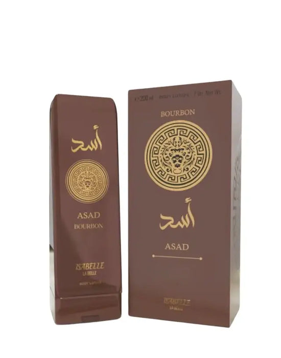 Isabelle La Belle Asad Bourbon Body Moisturizing Lotion 200ml (6.76 fl oz) bottle