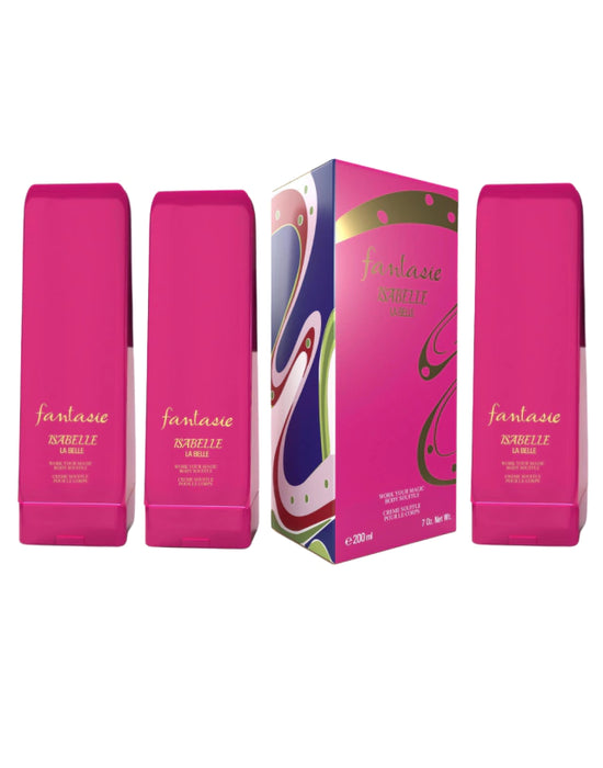Isabelle La Belle Fantasie Body Lotion Trio – Brazilian Body Care Set