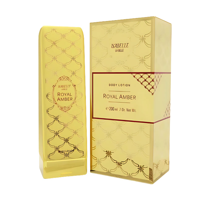 Isabelle La Belle Royal Amber Body Moisturizing Lotion 6.76 oz Brazilian Skincare – Buy now at MKPBR.COM – Worldwide Shipping