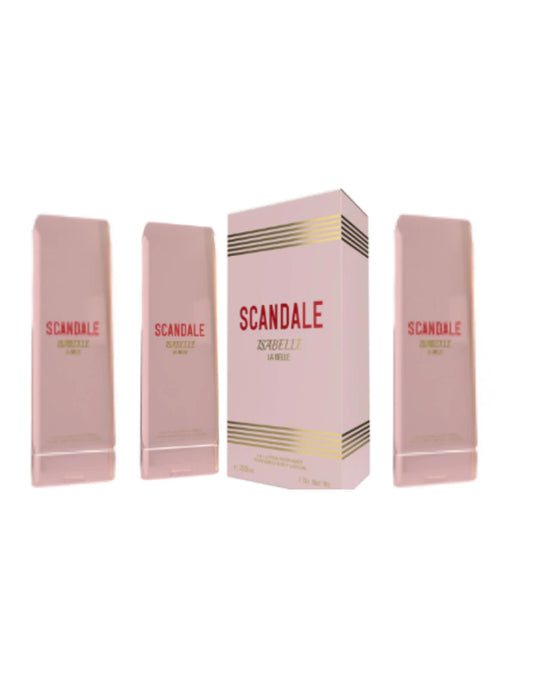 Isabelle La Belle Scandale Body Lotion Trio – Brazilian Body Care Set