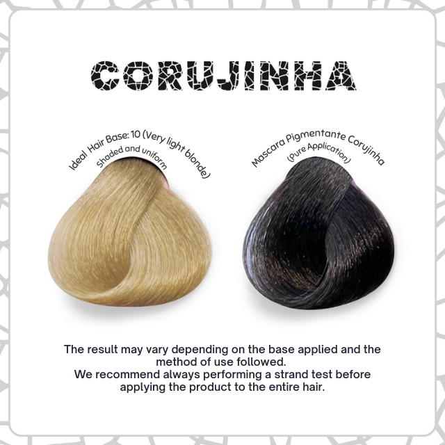 Rich medium brown hair color result using Kamaleão Color Corujinha on level 10 blonde hair – Buy now at MKPBR.COM – Worldwide Shipping