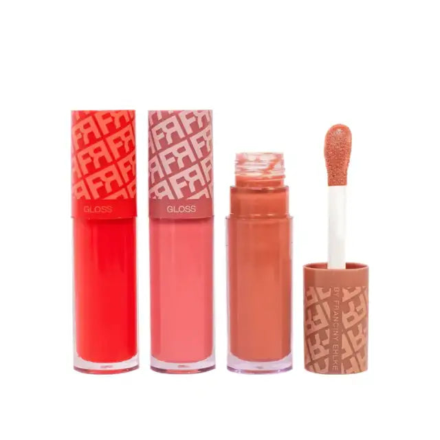 Kit Fran by Franciny Ehlke Glosslicious Lip Gloss Set, 3x 0.17 fl oz (5ml) for 3D shine and hydration – Buy now at MKPBR.COM – Worldwide Shipping