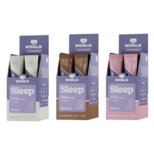 Koala To Go Box - 14 Individual Sachets - Portable nighttime comfort, relaxation, and muscle support, perfect for travel or retail display – Buy now at MKPBR.COM – Worldwide Shipping