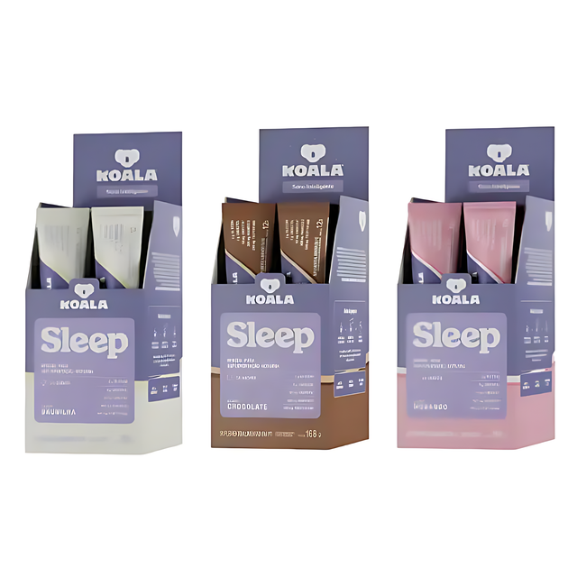 Koala To Go Box - 14 Individual Sachets - Portable nighttime comfort, relaxation, and muscle support, perfect for travel or retail display – Buy now at MKPBR.COM – Worldwide Shipping