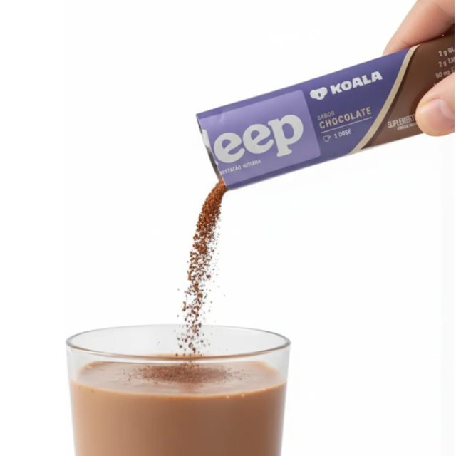 Koala To Go Box - 14 Sachets - Essential magnesium, tryptophan, and inositol nightly blend for relaxation and muscle support in a convenient format – Buy now at MKPBR.COM – Worldwide Shipping