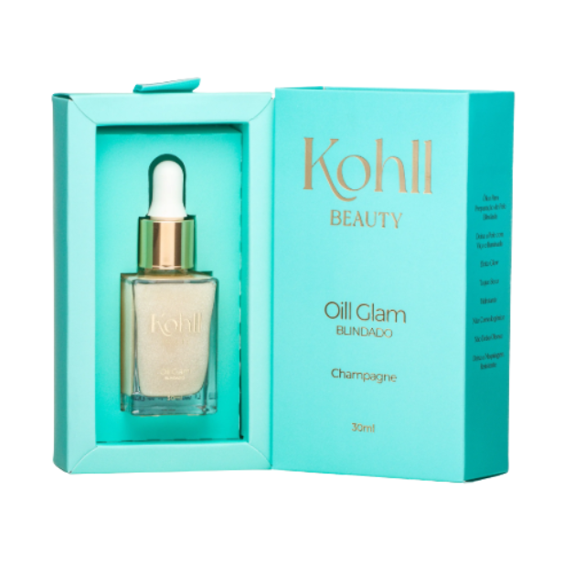 Kohll Beauty Oill Glam Blindado Champagne luminous face primer – Buy now at MKPBR.COM – Worldwide Shipping