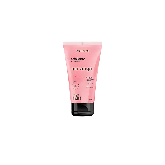Labotrat Strawberry with Pink Clay Exfoliating Face & Body Scrub 150g – Buy now at MKPBR.COM – Worldwide Shipping