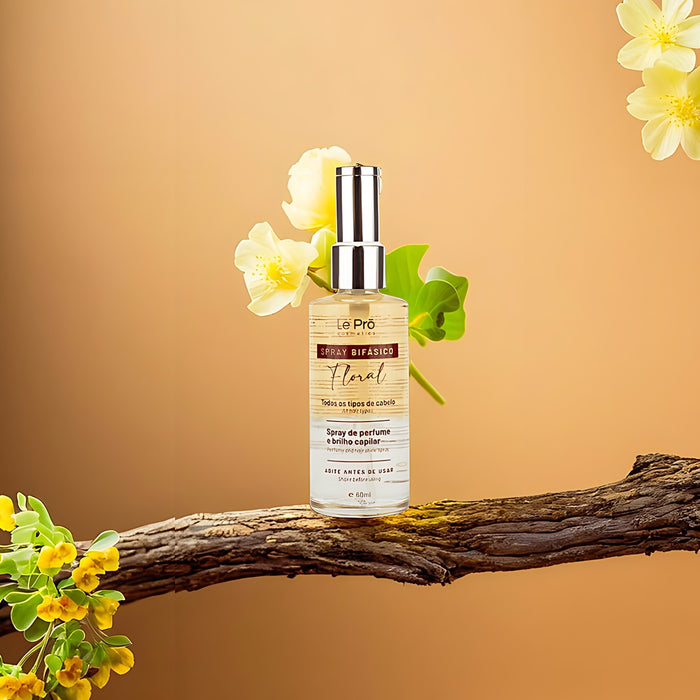 Le Prö Bifásico Floral biphasic hair spray product detail – Buy now at MKPBR.COM – Worldwide Shipping