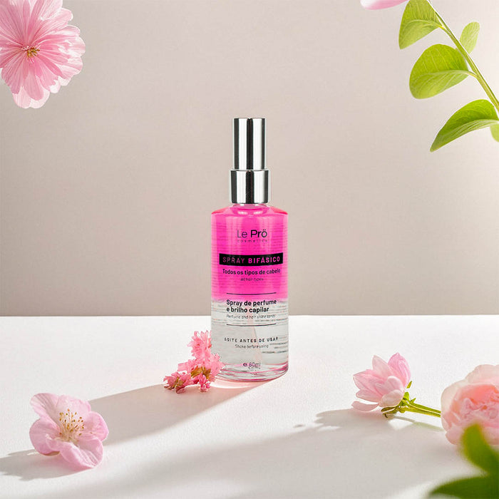 Le Prö Bifásico Pink biphasic hair spray product detail – Buy now at MKPBR.COM – Worldwide Shipping