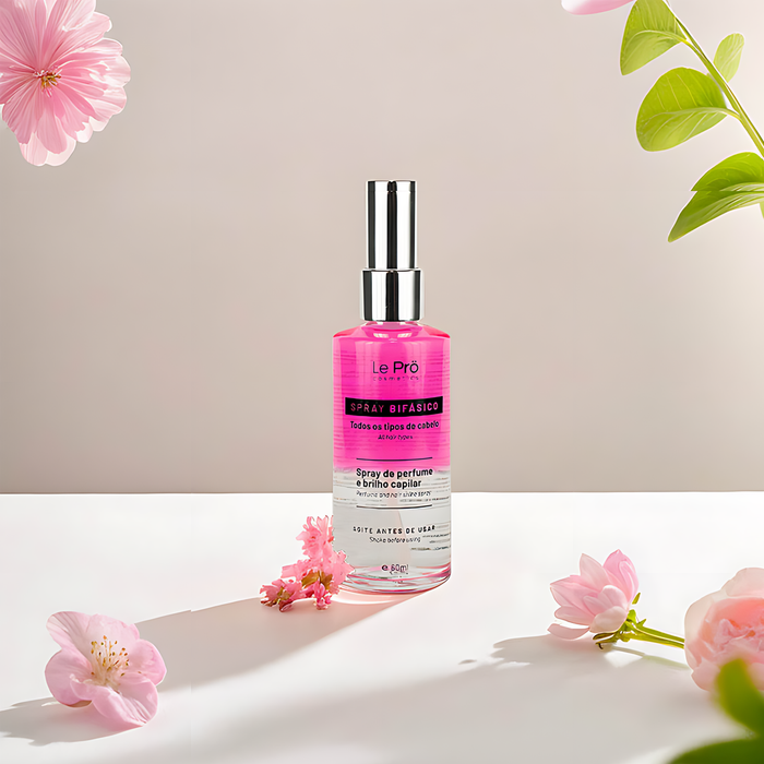 Le Prö Bifásico Pink biphasic hair spray product detail – Buy now at MKPBR.COM – Worldwide Shipping
