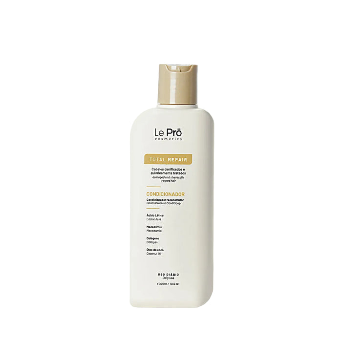 Le Prö Total Repair Conditioner 300 ml front bottle – Buy now at MKPBR.COM – Worldwide Shipping