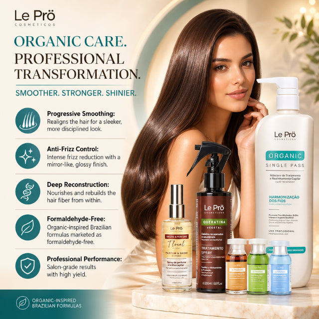 Le Prö Essential Smoothing Kit Brazilian Hair Care Multi-Piece Set – Buy now at MKPBR.COM – Worldwide Shipping
