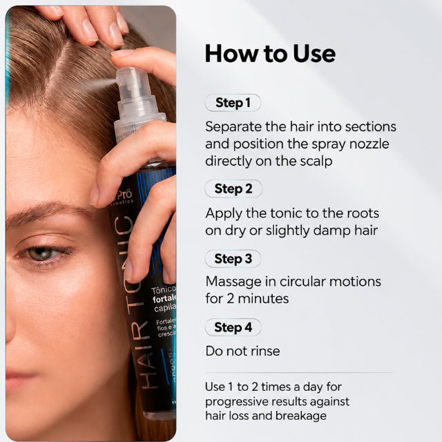Le Prö Hair Tonic Strengthening Scalp Treatment Authentic Brazilian Professional Formula – Buy now at MKPBR.COM – Worldwide Shipping