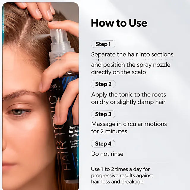 Le Prö Hair Tonic Strengthening Scalp Treatment Authentic Brazilian Professional Formula – Buy now at MKPBR.COM – Worldwide Shipping