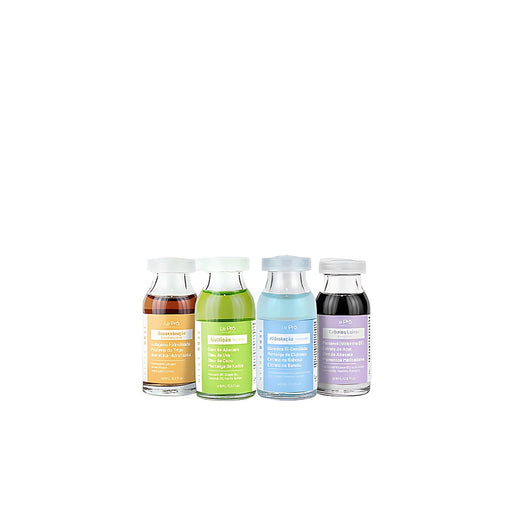 Le Prö Treatment Ampoules + Blond Brazilian hair care kit with four ultradose ampoules – Buy now at MKPBR.COM – Worldwide Shipping