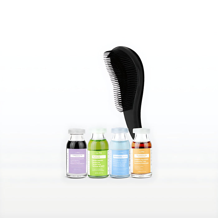 Le Prö Treatment Ampoules and Magic Brush Kit 5-piece set – Buy now at MKPBR.COM – Worldwide Shipping