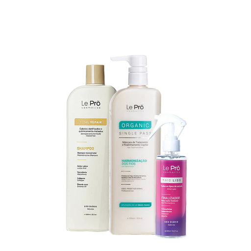 Le Prö Hair Harmonizing Total Kit 3-piece set – Buy now at MKPBR.COM – Worldwide Shipping