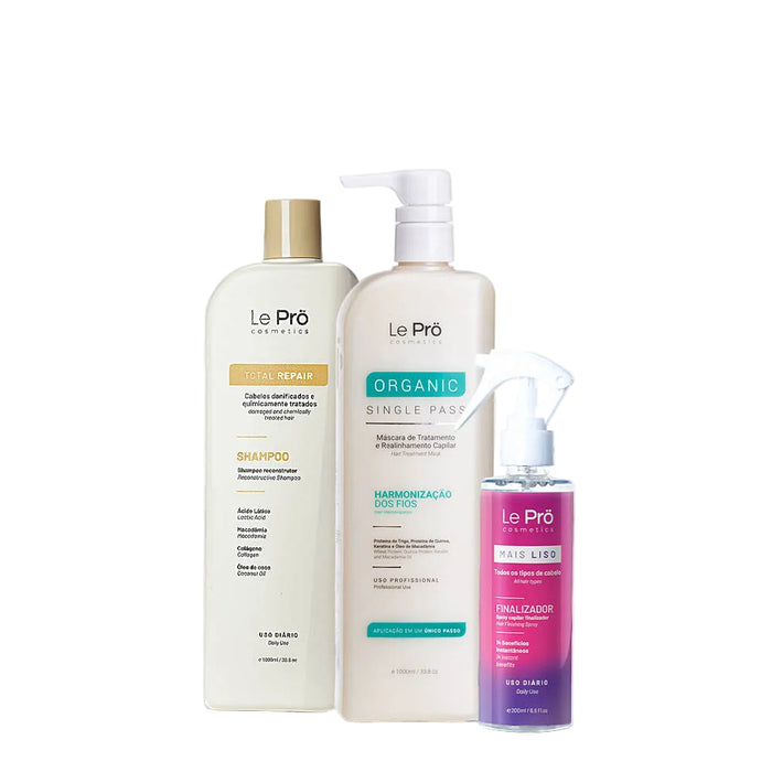 Le Prö Hair Harmonizing Total Kit 3-piece set – Buy now at MKPBR.COM – Worldwide Shipping