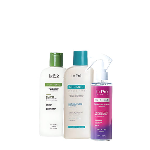 Le Prö Mini Hair Harmonizing Nutri Kit 3-piece 300ml travel set – Buy now at MKPBR.COM – Worldwide Shipping