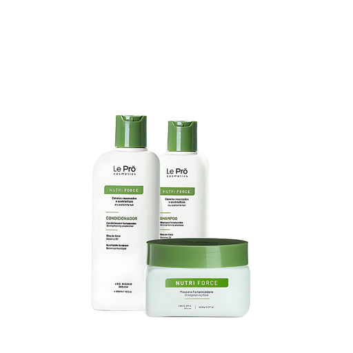 Le Prö Nutri Force nutrition kit with shampoo, conditioner and mask – Buy now at MKPBR.COM – Worldwide Shipping