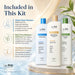 Le Prö Hair Care Schedule shampoo kit with three 1L Brazilian shampoos – Buy now at MKPBR.COM – Worldwide Shipping