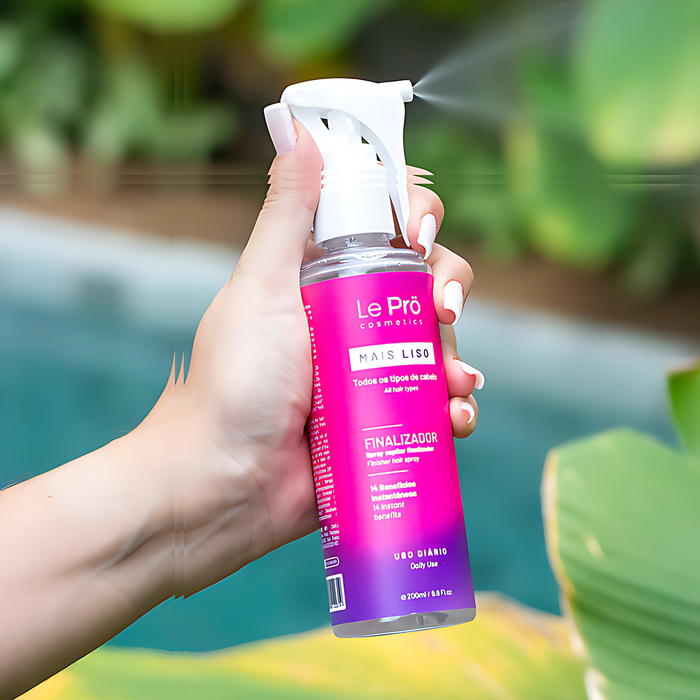 Le Prö Mais Liso Smoother sleek shine finisher 200ml – Buy now at MKPBR.COM – Worldwide Shipping
