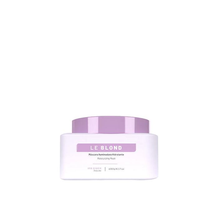 Le Prö Le Blond Anti-Yellow Toning Hair Mask 300 g front jar – Buy now at MKPBR.COM – Worldwide Shipping