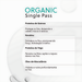 Le Pro Organic Single Pass 1 L anti frizz keratin mask packaging detail – Buy now at MKPBR.COM – Worldwide Shipping