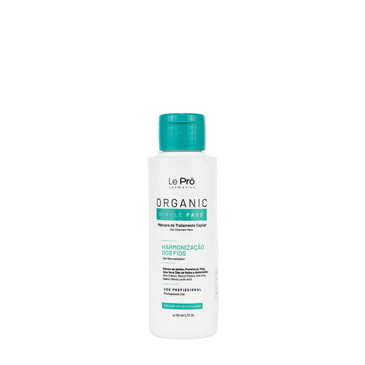 Le Pro Organic Single Pass Brazilian smoothing hair mask 110 ml trial size sachet – Buy now at MKPBR.COM – Worldwide Shipping