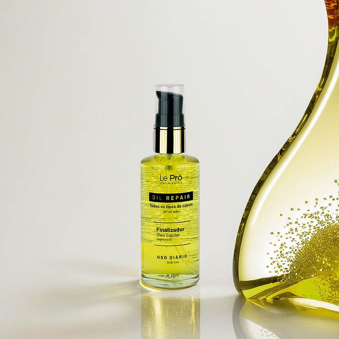 Le Prö Oil Repair hair oil product detail view – Buy now at MKPBR.COM – Worldwide Shipping
