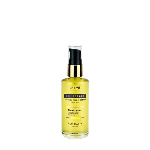 Le Prö Oil Repair nourishing hair oil 60ml bottle front – Buy now at MKPBR.COM – Worldwide Shipping